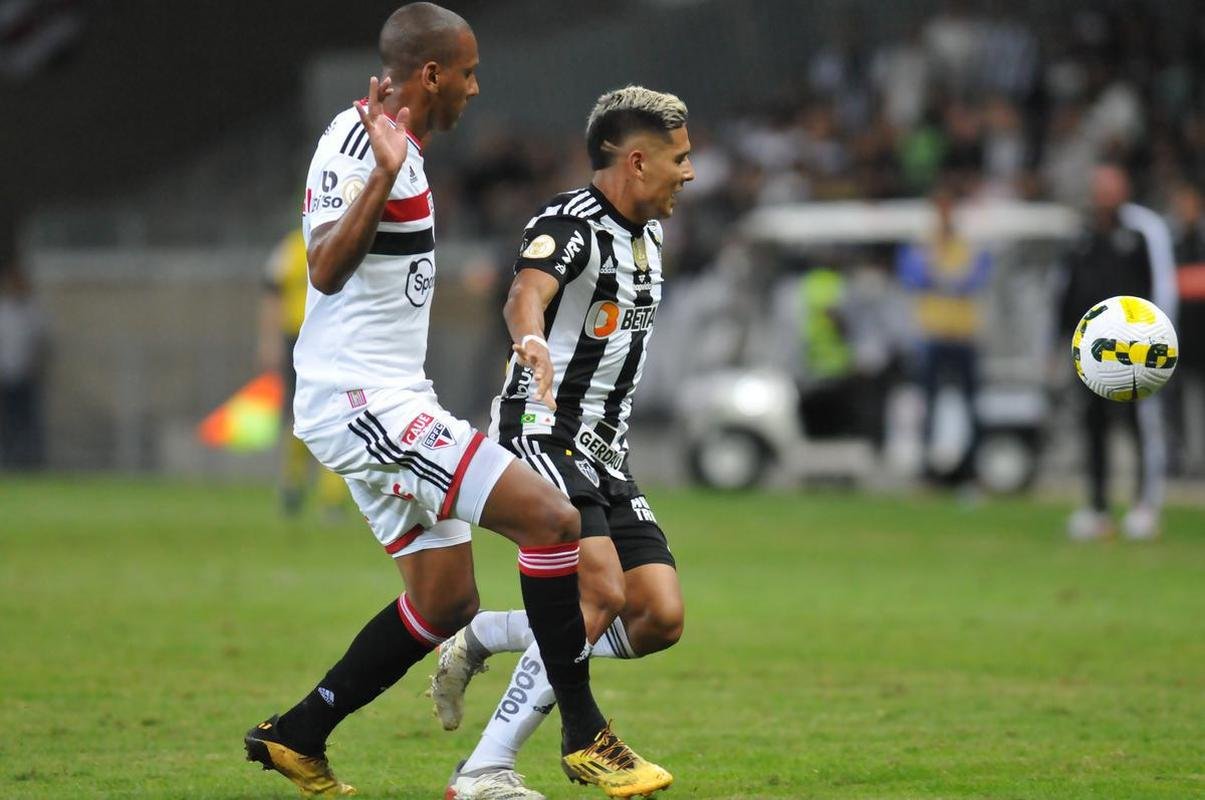 Fotos do jogo entre Atltico e So Paulo, no Mineiro, em Belo Horizonte, pela 16 rodada do Campeonato Brasileiro (10/7/2022)