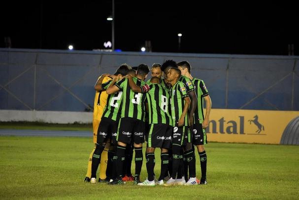 Empate por 1 a 1 com Santos do Amapá garantiu classificação do América à segunda fase da Copa do Brasil