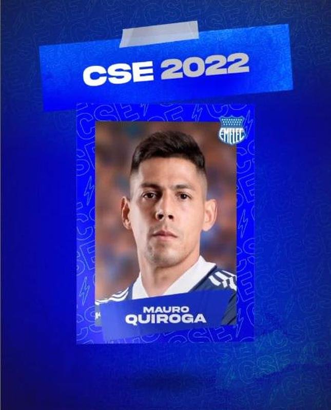 Mauro Quiroga, atacante (Emelec-EQU)