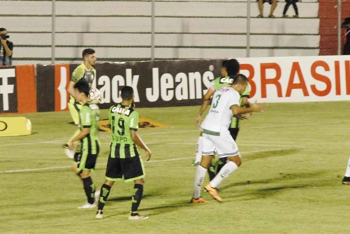 Amrica goleou Luverdense no Passo das Emas com gols de Renan Oliveira, Luan e Neto Moura