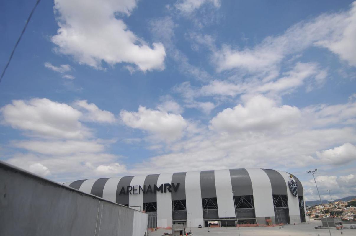 Fotos atualizadas da Arena MRV (24/2)