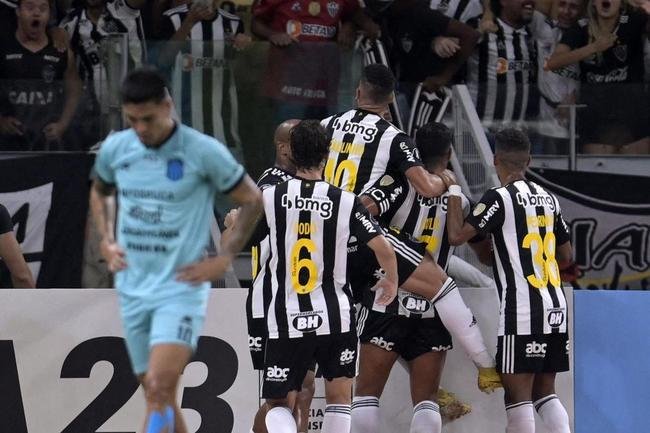 2023 - Atltico 3 x 1 Carabobo - Mineiro - 2 fase preliminar; Galo classificado