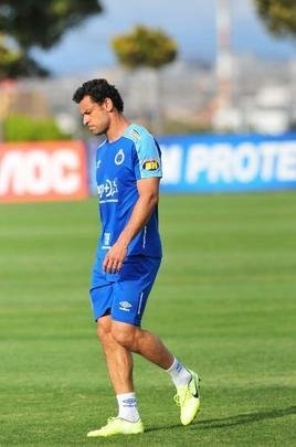 Técnico Abel Braga comandou atividade fechada à imprensa na Toca da Raposa II