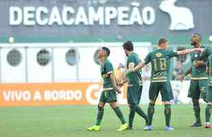 Matheusinho fechou a vitria do Amrica sobre o Santos, no Independncia, por 2 a 1