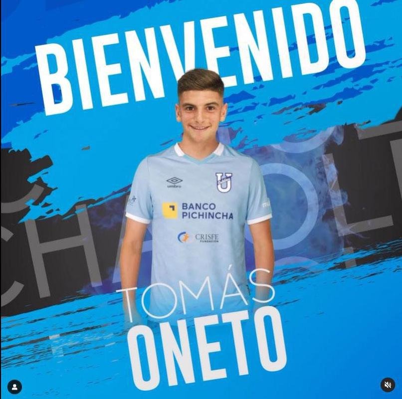 Universidad Catlica (Equador) contratou o zagueiro Toms Oneto