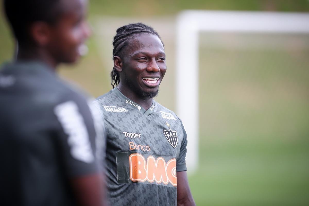Atltico treinou nesta tera-feira, na Cidade do Galo