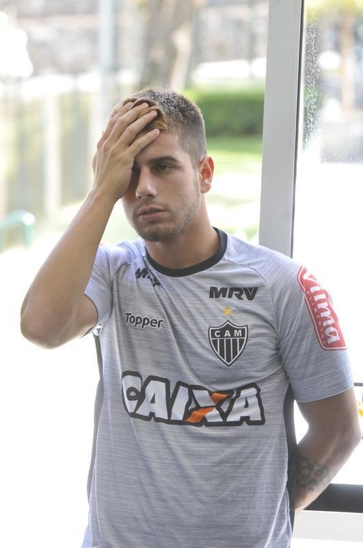 Veja fotos da apresentao de Toms Andrade no Atltico