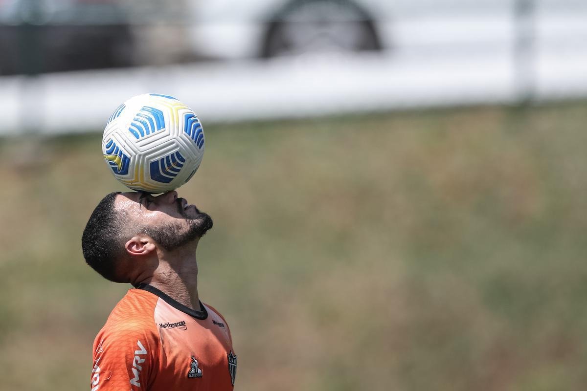 Fotos do treino do Atltico nesta segunda-feira, 13 de setembro de 2021
