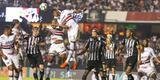 Atl�tico saiu atr�s, conseguiu virada com R�ger Guedes e Ricardo Oliveira, mas cedeu empate no Morumbi