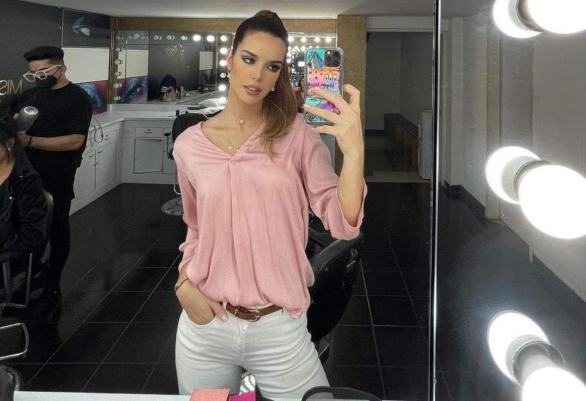 Fotos de Amanda Dudamel, filha de ex-treinador do Atltico, vencedora do Miss Venezuela