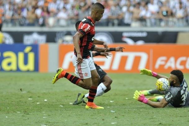 Fotos do jogo entre Atltico e Flamengo no Mineiro