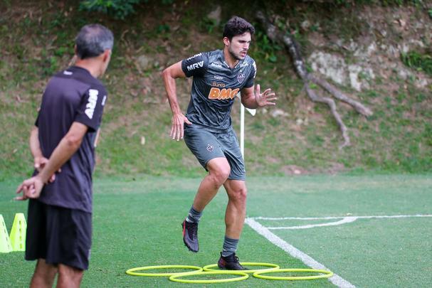 Atlético treinou nesta terça-feira, na Cidade do Galo