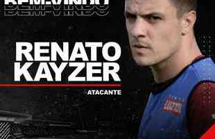 O Atlético-GO anunciou a contratação por empréstimo de Renato Kayzer, que tem direitos econômicos ligados ao Cruzeiro