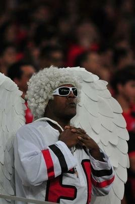 Fotos do primeiro tempo de Flamengo e Cruzeiro, no Maracan, pela final da Copa do Brasil