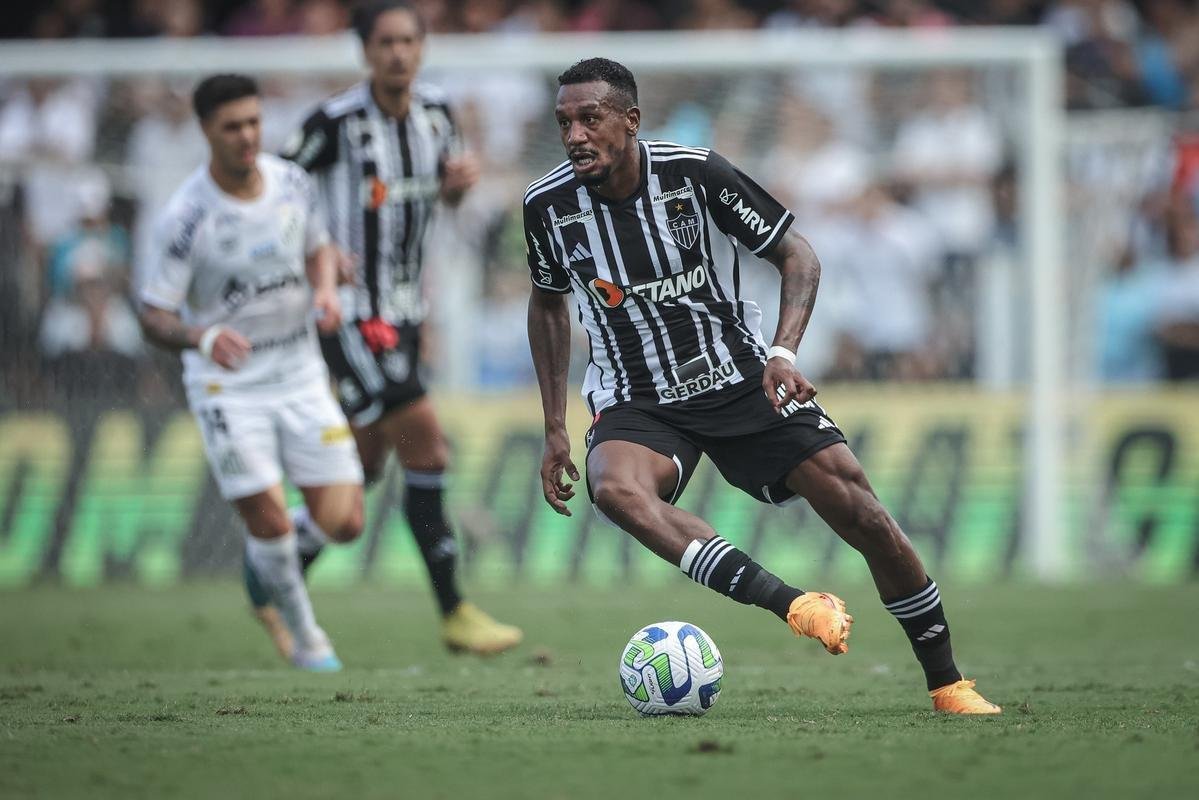 Santos e Atltico se enfrentaram na tarde deste domingo (23/4), na Vila Belmiro, pela segunda rodada da Srie A do Campeonato Brasileiro.