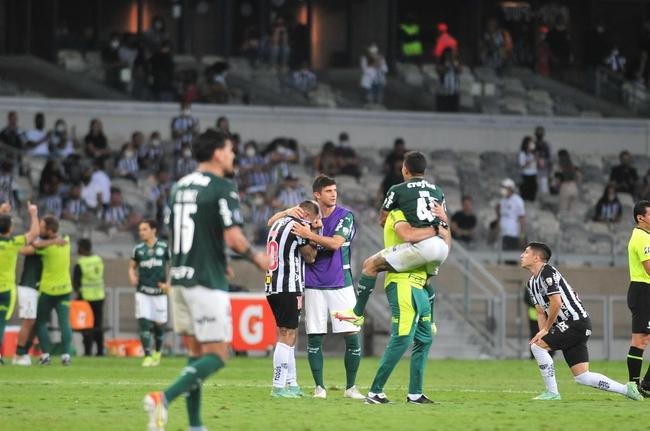 28/09/2021 - Atltico 1x1 Palmeiras - Copa Libertadores - jogo de volta da semifinal - pblico total: 18.350 - renda bruta: R$ 3.837.046,00.