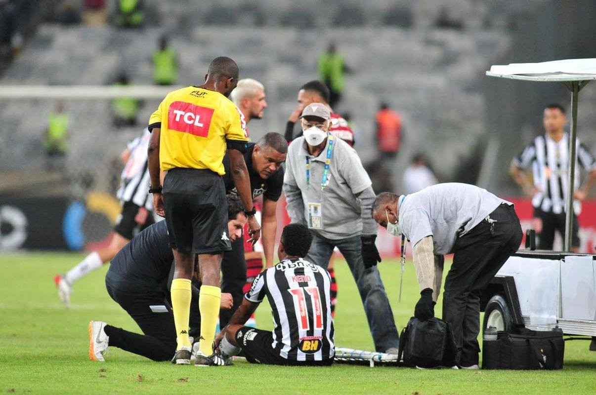 Fotos do jogo de ida das oitavas de final da Copa do Brasil, entre Atltico e Flamengo, no Mineiro (22/6/2022)