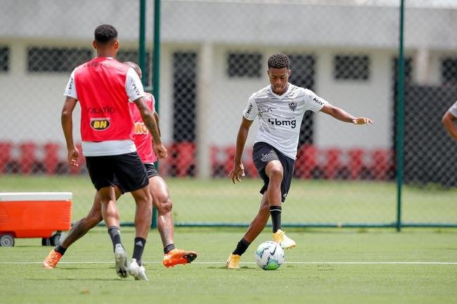 Veja fotos do treino do Atl�tico