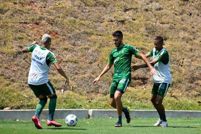 Fotos do treino do Am�rica no CT Lanna Drumond nesta sexta-feira (01/10)