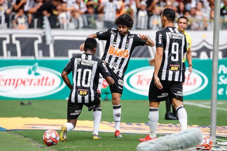 Quartas de final do Campeonato Mineiro de 2019: Atlético venceu o jogo único contra o Tupynambás, em casa, por 3 a 1.