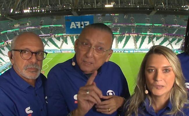 Galvo Bueno narrou sua ltima Copa, em 2022; ele fez discurso de despedida