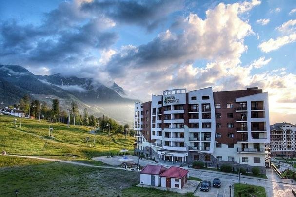 Paisagens e cenários da cidade de Sochi