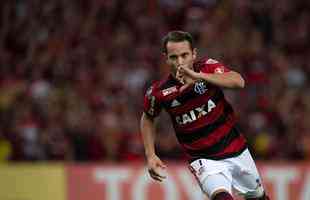 verton Ribeiro - O ex-jogador do Cruzeiro atuou em 57 jogos pelo Flamengo nesta temporada e marcou 10 gols. Ele tem contrato com o clube carioca at junho de 2021.