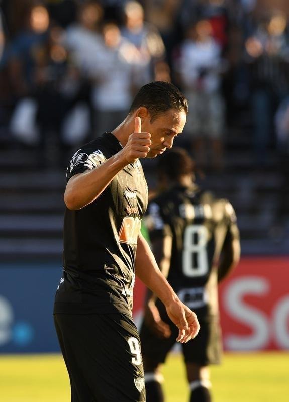 Fotos do segundo tempo do duelo entre Danubio e Atltico, em Montevidu, pela Libertadores