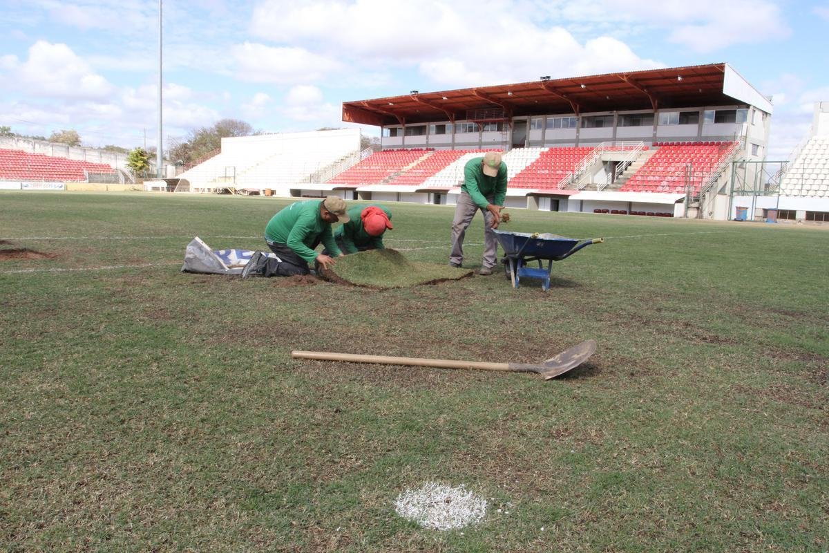 Fotos da Arena do Jacar, palco de jogos do Cruzeiro na Srie B