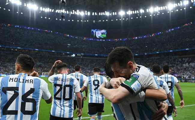 Seleo Argentina venceu o Mxico por 2 a 0