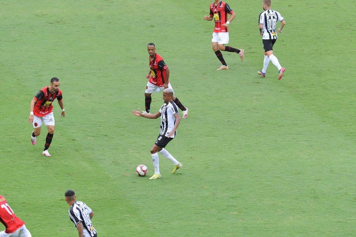 Fotos do jogo entre Atltico e Pouso Alegre, no Mineiro, em Belo Horizonte, pela oitava rodada do Campeonato Mineiro de 2021