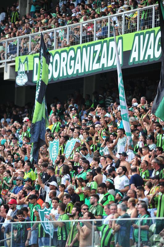 Veja fotos da derrota que acabou com o sonho de acesso do Amrica  Srie A 2020