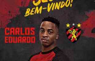 O Sport anunciou a contratação do goleiro Carlos Eduardo, que estava no Brasil de Pelotas