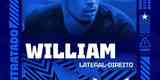 Cruzeiro anunciou o lateral-direito William