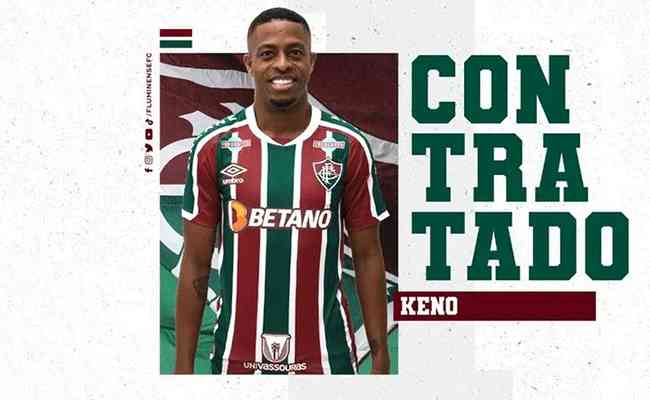 Ex-Atltico, Keno  o novo reforo do Fluminense