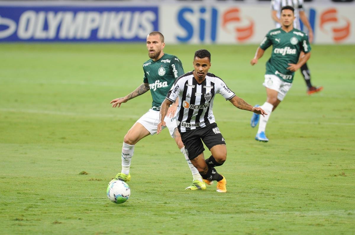 Fotos do jogo entre Atltico e Palmeiras, no Mineiro, pelo Brasileiro