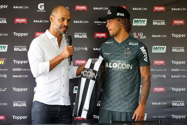 Fotos da apresentao de Guga no Atltico