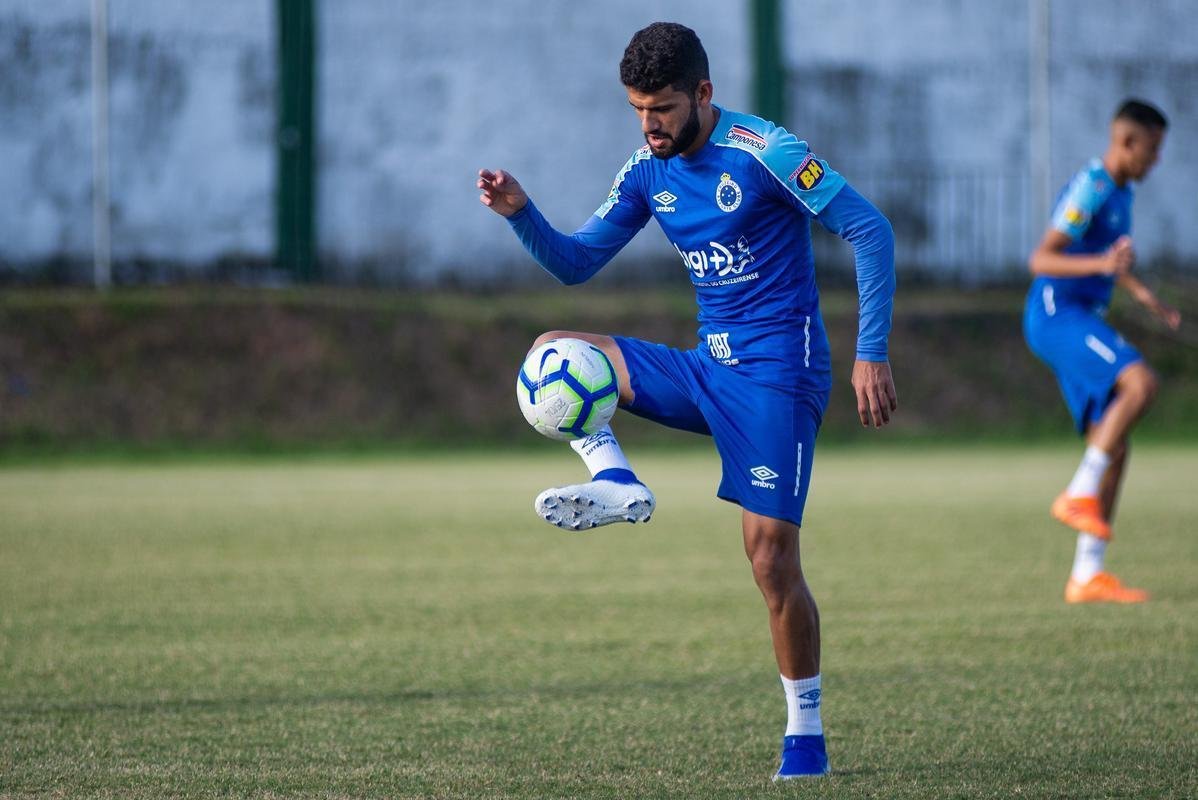 Treino do Cruzeiro no Cear antes de jogo contra o Fortaleza, pelo Brasileiro