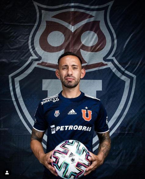 Marcelo Cañete, meia (Universidad de Chile, do Chile)