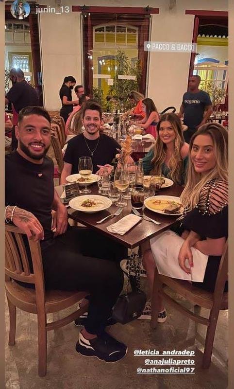 Nathan curtindo a folga em Tiradentes 