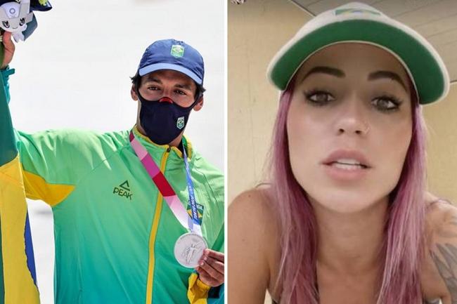 Kelvin Hoefler e Letícia Bufoni têm nova troca de farpas sobre Tóquio