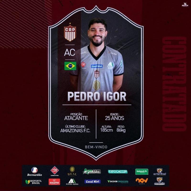 Com estes atletas, o Patrocinense disputar o Mineiro de 2023