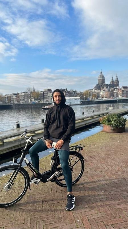 Nathan Silva em Amsterd
