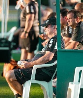 Fotos do treino do Atlético no Paraguai
