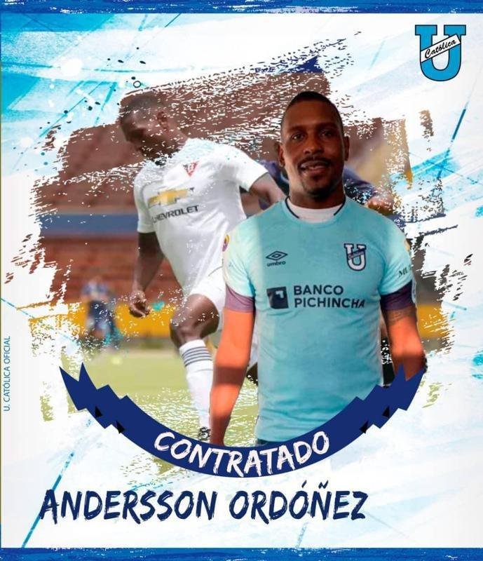 Andersson Ordez, zagueiro (Universidad Catlica-EQU)