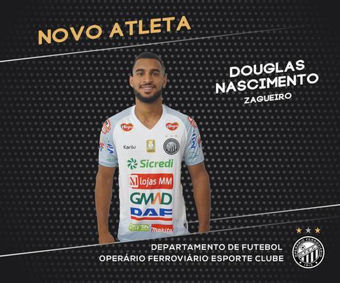 O Operrio anunciou a contratao do zagueiro Douglas Nascimento, que estava no So Bernardo