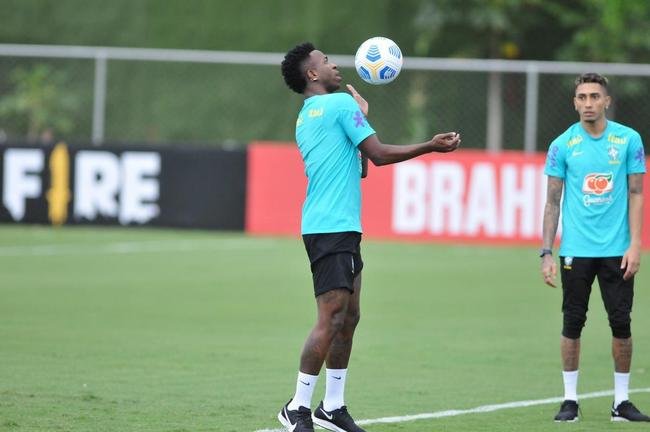 Sele��o Brasileira realizou treinamento na tarde deste s�bado (29/1) na Toca da Raposa II