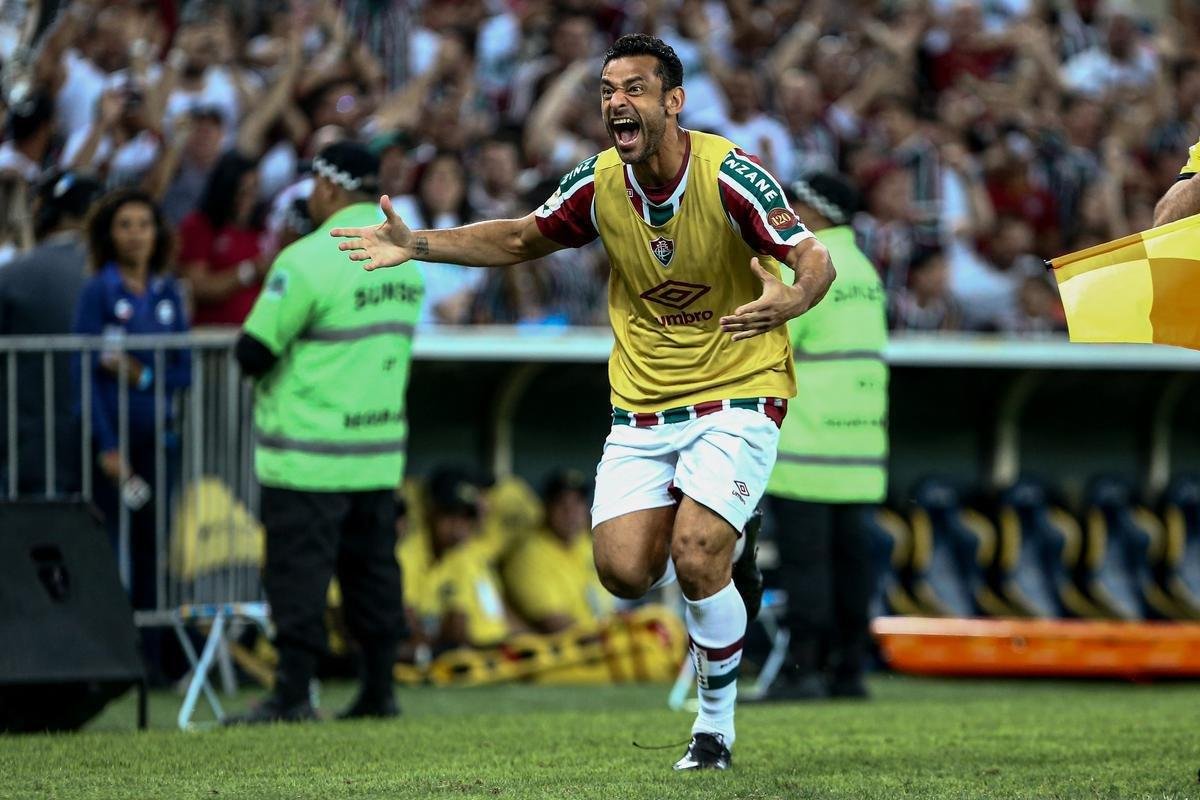 Atacante Fred fez ltima partida como jogador profissional na vitria do Fluminense sobre o Cear, no Maracan, pelo Campeonato Brasileiro 