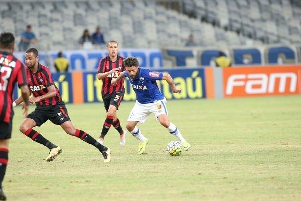 Fotos da partida entre Cruzeiro e Atltico-PR no Mineiro
