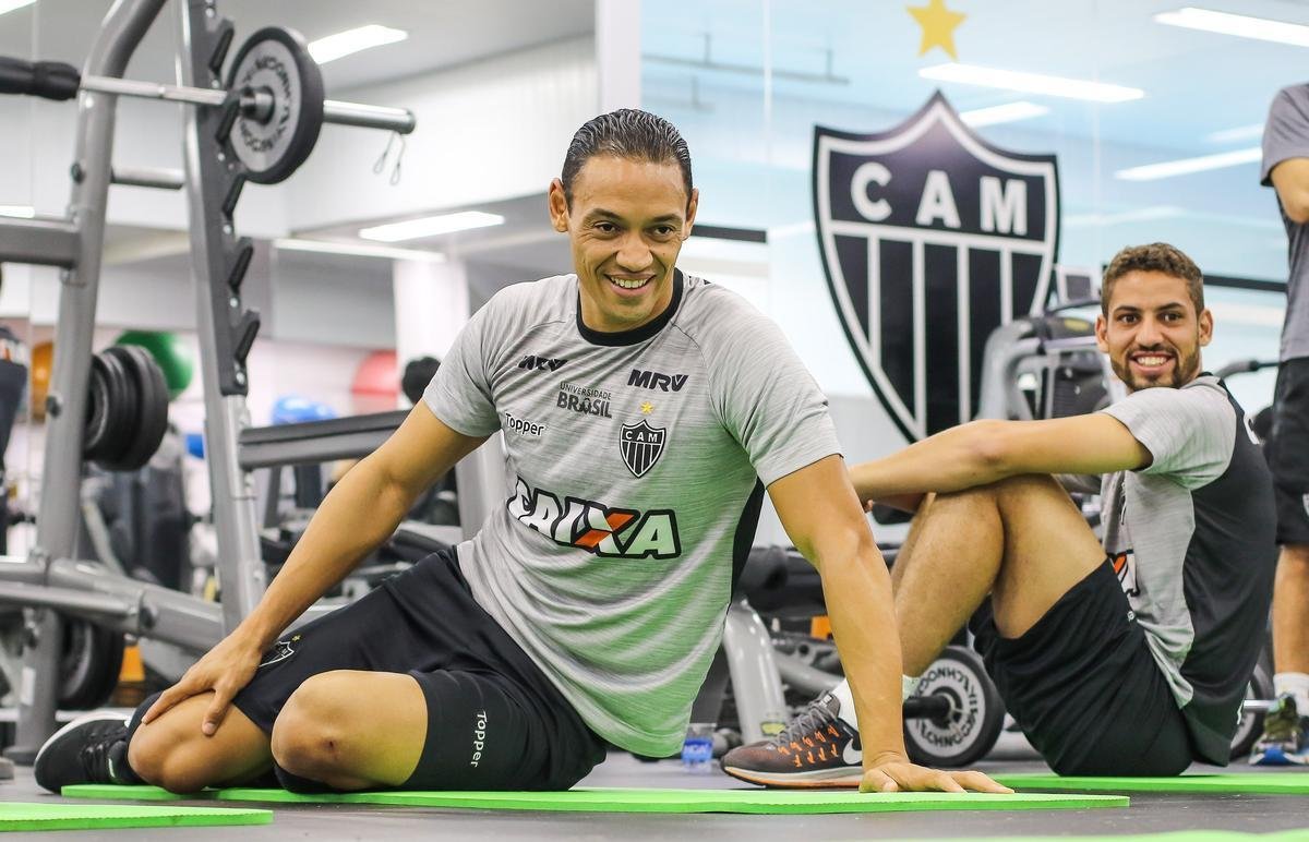 Jogadores do Atltico se reapresentaram na tarde desta segunda-feira aps vitria sobre o Cruzeiro